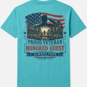 Serenade Range Veteran T-Shirt (teal)
