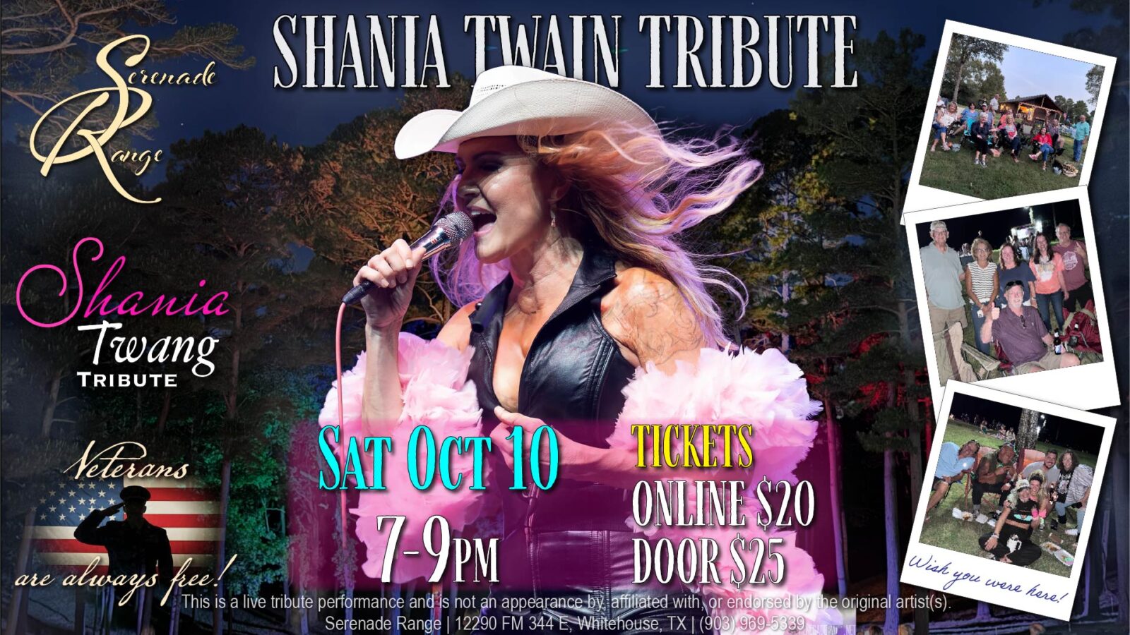 Shania Twain tribute – Shania Twang