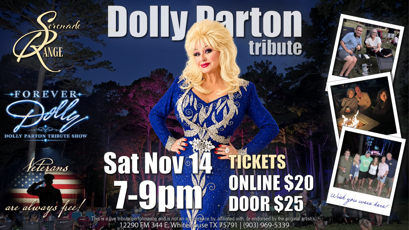Forever Dolly – Dolly Parton tribute show