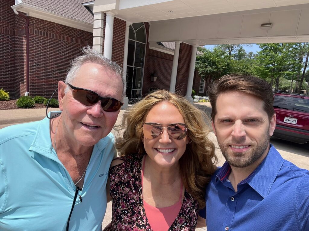George, Dālene and Trey together